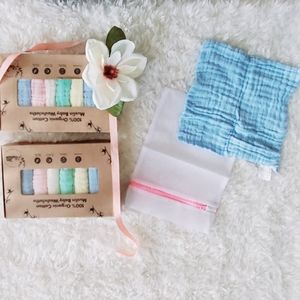 COPY - 2 boxes organic muslin washcloths
